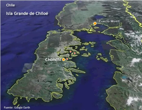 Chiloé location map